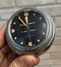 1950S Benrus Dk 14 Desotomatic Steering Wheel Auto Car Clock Non-working. Fixed Price $325.00.