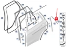 Bmw X5 F15 Rear Right Door C-column Window Frame Cover 51357289672 No Duties. Fixed Price $107.62.