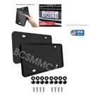 Usa Car License Plate Frame Front Rear Holder Silicone Rubber Rustproof 2PCS. Fixed Price $21.89.