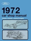 1972 Ford, Lincoln, Mercury Factory Car Shop Manual (5-VOLUME Set). Fixed Price $85.72.