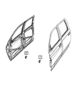 Genuine Mopar Door Module Right 68590564AC. Fixed Price $81.01.