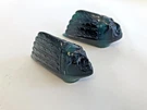 Pair Green Indian Fender Marker Tops, Usa Reproductions Pontiac Chevrolet Custom. Fixed Price $135.00.