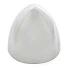 Chrome Plated Bolt-on Bullet Cap, X 2-3/4 Inch. Fixed Price $20.99.