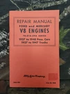 Vtg Original Ford #3666-48D 1937 Thru 1948 Mercury V8 Engine Repair Manual. Fixed Price $12.50.