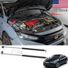 2PCS Front Hood Assist Lift Supports Struts Rod For Honda Civic Sedan 2016-2018. Fixed Price $45.99.
