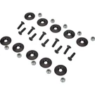 Aluminum Race Car Body Mounting Sheetmetal Washer Kit, Black. Fixed Price $17.99.
