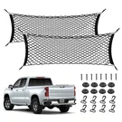 2PCS Truck Bed Cargo Net For Pickup, 52''- 66'' Heavy Duty Envelope Trunk Car.... Fixed Price $39.53.