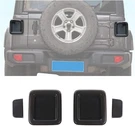 Rear Tail Light Lamp Cover Guard Trim For Jeep Wrangler Jl 2018+ Blackened 4PCS. Fixed Price $31.99.
