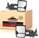 Trail Ridge Towing Mirror Power Folding Heated Memory Smoke Signal Black For. Fixed Price $375.00.