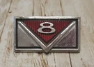 Antique 1966 Mercury Comet Vintage Emblem C6GB-8B118-A Grille V8 Ornament Badge. Fixed Price $45.00.