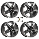 Ford Mach Wheels 19" X 9.5"/10" W/ Dark Tarnished Aluminum Mustang 2015-2023. Fixed Price $999.99.