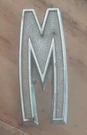 Rare 1960 1961 Mercury Comet Wagon Letter Emblem Badge Pins C1KB-7140282-G. Fixed Price $24.99.