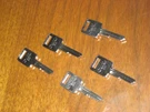 1970 1982 Gm Ignition Blank Curtis #B-46 Nos (lot Of 5 Keys). Fixed Price $12.00.