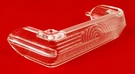 Fiat 850 Spider Left Carello Turn Signal Lens Clear New. Fixed Price $79.00.