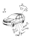 Genuine Mopar Rear Door Wiring Left 68086979AC. Fixed Price $34.02.
