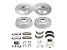 Front And Rear Brake Pad Rotor Shoe Drum Kit Ford Ranger B3000 B4000 YK44T1. Fixed Price $498.18.