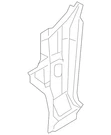 Genuine Ford Body A-pillar 8E5Z-5402039-A. Fixed Price $51.50.
