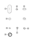 Genuine Mopar Sealing Plug 68067346AA Qty 1. Fixed Price $25.70.