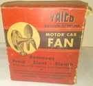 Nos Vintage Trico Vacuum Operated Motor Car Fan VF-2 Flexible Blade Model Mib. Fixed Price $200.00.