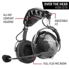 Rugged Radios Alphabass Carbon Fiber Headset With Boost & Volume Control. Fixed Price $389.00.