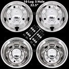 Chevy Gmc Kodiak Topkick 22.5" 10 Lug Hole Wheel Simulators Rim Liners Covers. Fixed Price $639.99.