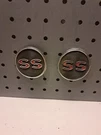 Vintage Oem 1964 Chevrolet Chevy Ss Badge Disc 4407181 Red On Black Logo QTY2. Fixed Price $42.71.