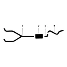 1967 Ford Junior Jewel 289 Engine Single Exhaust System. Fixed Price $625.00.