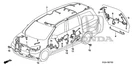 Genuine Honda Sub-wire Driver Door 32757-SHJ-A20. Fixed Price $93.22.