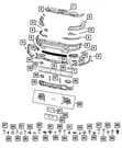 Genuine Mopar Radiator Upper Seal 53011461AA. Fixed Price $115.24.