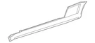 Genuine Mercedes-benz Rocker Panel Guard 204-698-26-54-9999. Fixed Price $720.00.
