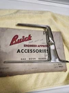 Nos Gm 981542 1954 1955 1956 Buick Chrome Diecast Accessory Gas Door Guard. Fixed Price $69.50.