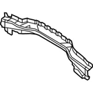 Genuine Ford Cowl Panel Reinforcement AE8Z-5410414-A. Fixed Price $49.51.