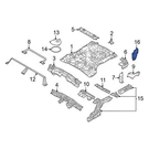 For Nissan Rogue 2021-2023 788196RR0A Rear Body Panel Filler. Fixed Price $16.93.