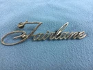 68 69 Ford Fairlane Quarter Panel Emblem C8OB-54291B62-A #1. Fixed Price $24.95.