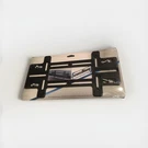 Lot Of Custom Accessories #92651 Black Plastic License Plate Mounting Brackets. Fixed Price $10.00.