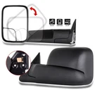 Pair Manual Towing Side Mirrors For 94-01 Dodge Ram 1500 94-02 2500/3500. Fixed Price $72.11.
