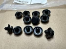 12X Pack Lot Rivian Plastic Retaining Trim Clips 7.5X19.3X1.3 Black Genuine Oem. Fixed Price $29.99.