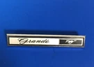 1969-1970 Mustang Deluxe Interior Chrome Dash Badge. Fixed Price $50.00.