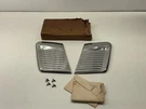 Nos 1955 56 Ford Accessory Front Fender Stone Shields B5A-18268-A C6. Fixed Price $479.95.