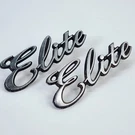 Vtg Oem Ford Elite Emblem Badge Nameplate D50B-16702-AA 1974-1976 Gran Torino. Fixed Price $18.00.