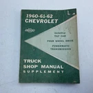 1960-61-62 Chevrolet Chevy Truck Shop Manual Supplement ST-9 Vintage Book. Fixed Price $9.99.