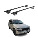 Fits Chevrolet Tahoe 2001-2014 Roof Rack Cross Bars Black Luggage Carrier Pcs. Fixed Price $109.99.