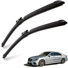 Fits Mercedes Class W222 2014-2020 Front Wiper Blades Spray Bars Heated 091. Fixed Price $94.00.