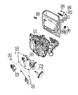 Genuine Mopar Front Door Module Right 68471890AA. Fixed Price $821.63.