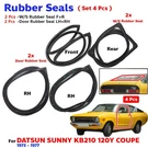 Windshield Weatherstrip Rubber Seal For Datsun Sunny KB210 120Y Coupe 2DOOR. Fixed Price $196.99.