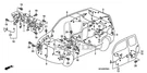 Genuine Honda Sub-wire Combination 32103-SCV-A03. Fixed Price $158.25.