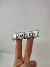 Original Amc Eagle "limited" Chrome Black Metal Emblem 3737580 3731111. Fixed Price $15.95.