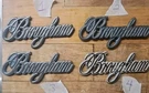 Vintage Fleetwood Brougham Cadillac Emblem Badge Decal Plate 4" # 20208138. Fixed Price $19.99.