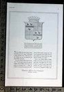 1935 Cadillac Motor Car Company Crest Coat Arms Detroit Luxury Auto FC6138. Fixed Price $21.95.