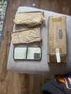 1966-1973 Nos Ford Galaxie, Falcon Mustang Vanity Mirrors C6AZ-17A679-A Oem. Fixed Price $75.00.